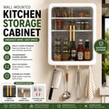 Wall-mounted Kitchen Storage Cabinet Set