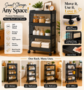 Premium 4-layer Storage Rack With Wheels