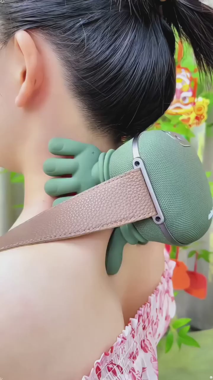 Stress Releasing Rechargeable Kneading Neck Shoulder Massager