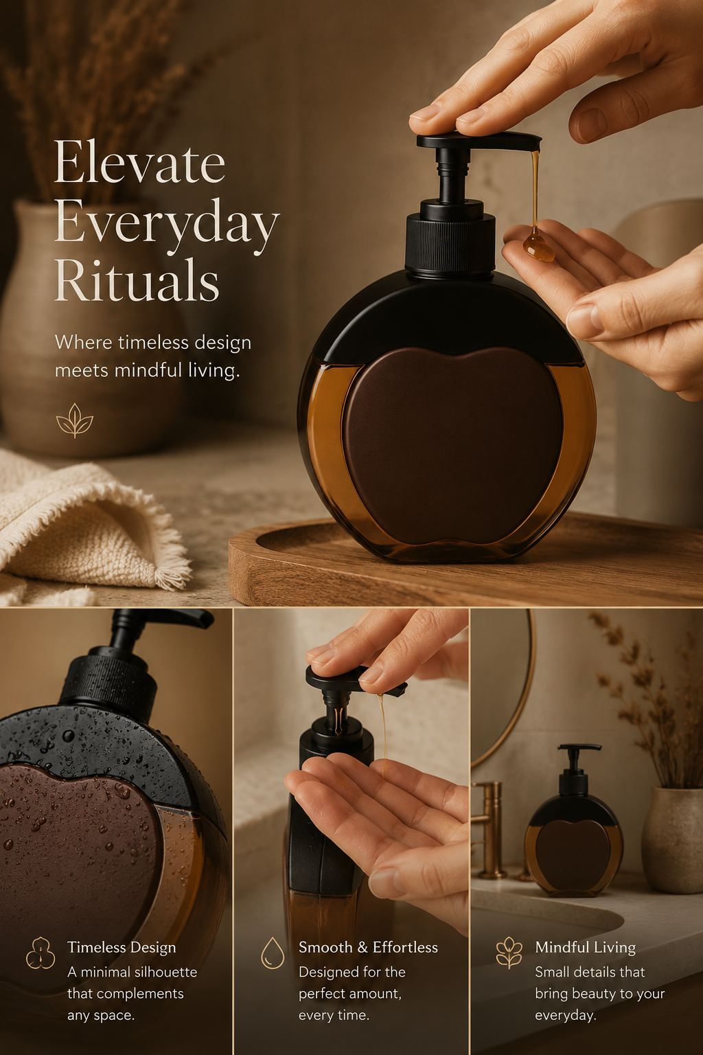 Liquid Soap Dispenser (350 Ml)